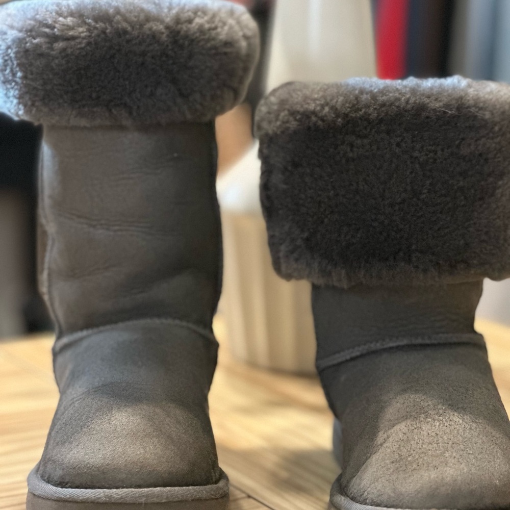 UGG Australia Classic Tall Boots - Dark Gray - Picture 5 of 8